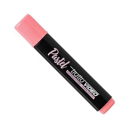 RESALTADOR TRATTO VIDEO PASTEL ROS (x U.)