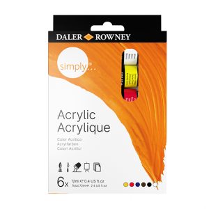 ACRILICO SIMPLY 12ML X6 (x U.)