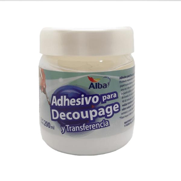 ADHESIVO PARA DECOUPAGE ALBA 200ML (x U.)