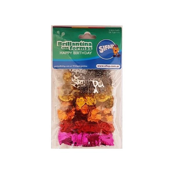 BRILLANTINA SIFAP HAPPY BIRTHDAY X1 (x U.)