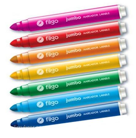 MARCADOR FILGO JUMBO RO (x U.)