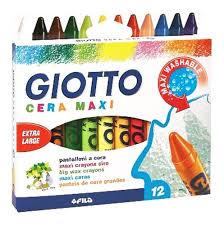 LAPIZ CERA GIOTTO MAXI X 12 (x U.)