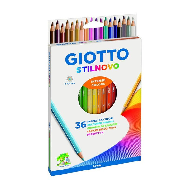 LAPIZ COLOR GIOTTO X36 STILNOVO (x U.)