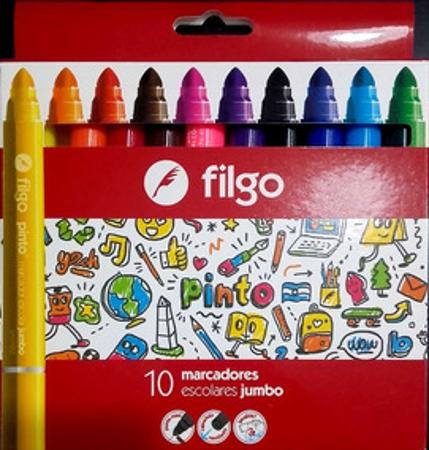 MARCADOR FILGO JUMBO X10 (x U.)