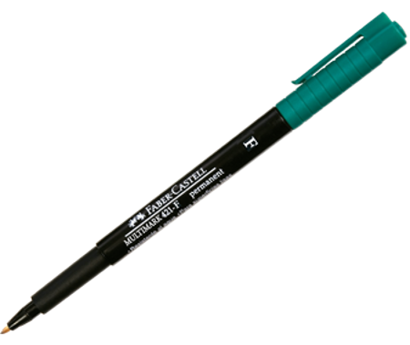 MARCADOR FABER MULTIMARK 421-F VE (x U.)