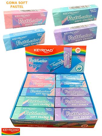 GOMA BORRAR KEYROARD MINI PASTEL - 972716 (x U.)