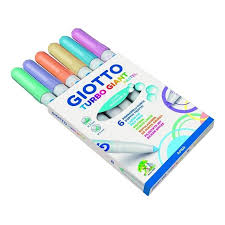 MARCADOR GIOTTO TURBO GIANT X6 PASTEL (x U.)