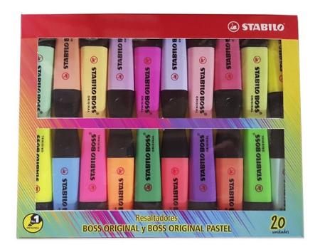 RESALTADOR STABILO BOSS X20 (x U.)