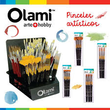 EXHIBIDOR PINCELES OLAMI (x U.)