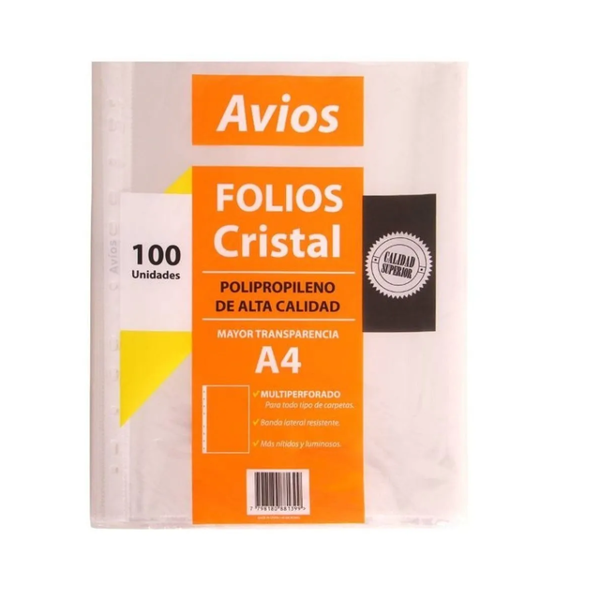 CARPETA 2X40 AVIOS FIBRA NE OF (x U.)