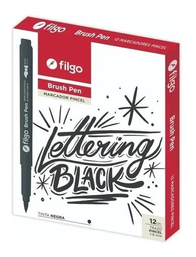 FIBRA FILGO 035 PUNTA PINCEL (x U.)