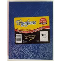 CUADERNO 19X24 TRIUNFANTE 123 100H RAYA AZ (x U.)