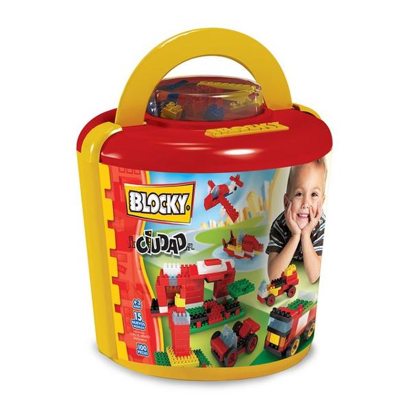 BLOCKY CIUDAD - 100 PIEZAS BALDE (x U.)