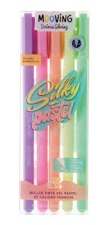 ROLLER GEL MOOVING PASTEL X5 (x U.)