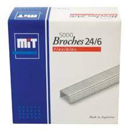 BROCHE MIT 24/6 X 5000 (x caj.)