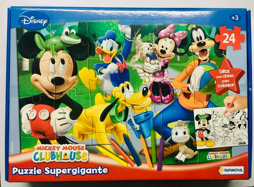 PUZZLE TAPIMOVIL SUPERGIGANTE BIFAZ 24 PIEZAS (x U.)