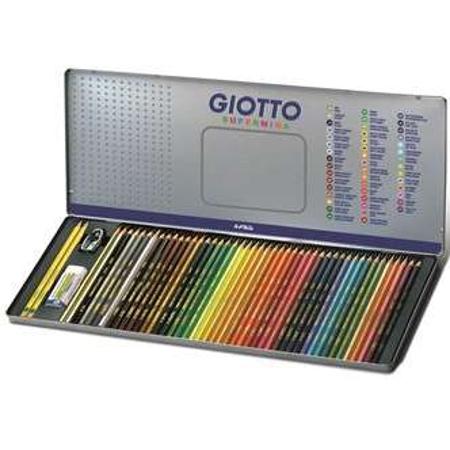 LAPIZ COLOR GIOTTO X50 SUPERMINA LATA (x U.)