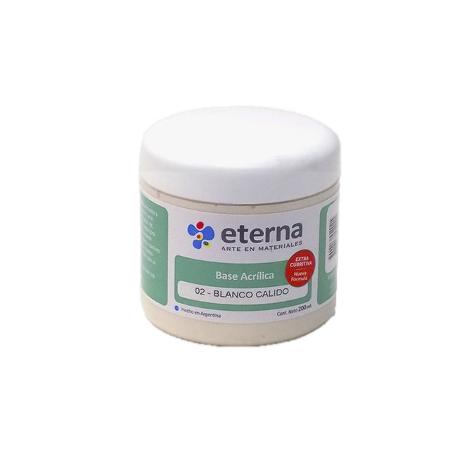 BASE ACRILICA ETERNA 200ML BLANCA