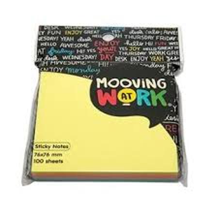 TACO ADHESIVO MOOVING 76X76 100H (x U.)