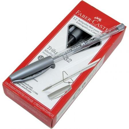 BOLIGRAFO FABER TRILUX PLATA (x U.)