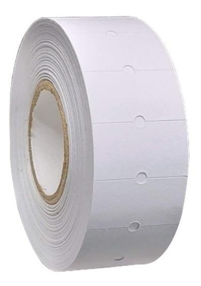 ROLLO ETIQUETA MOTEX 2 LINEAS BCO X10 (x U.)