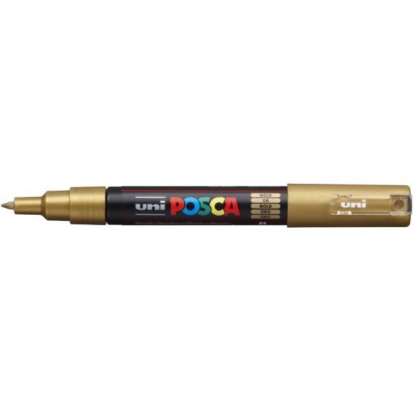 MARCADOR POSCA PC-1M - 1MM ORO (x U.)