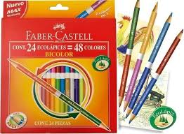 LAPIZ BICOLOR FABER X24 (x U.)