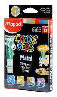 TEMPERA MAPED 8CC X6  (+2 METAL + 4 FLUO) (x U.)