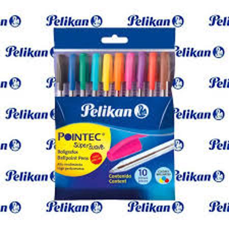 BOLIGRAFO PELIKAN POINTEC X 10 SURT (x U.)