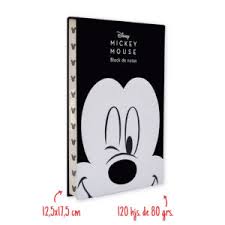 BLOCK NOTAS MOOVING DISNEY 100 13 X 18CM (x U.)