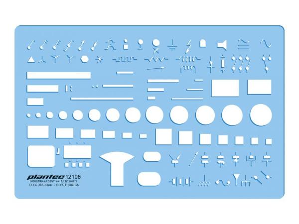 PLANTILLA PLANTEC ELECTICIDAD Y ELECTRONICA (x U.)