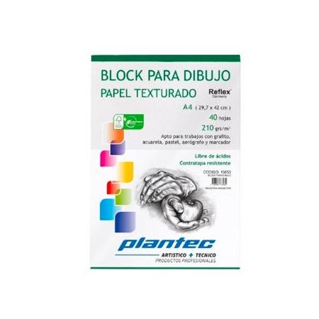 BLOCK DIBUJO ENCOLADO 210GR A4 40H - 15672 (x U.)