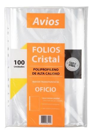 FOLIO AVIOS OF X100 COMERCIAL (x U.)