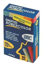 TIZA COLOR GIOTTO X10 (10) (160) (x caj.)