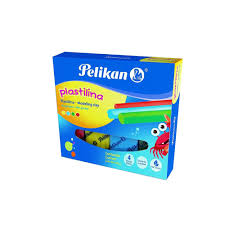 PLASTILINA PELIKAN X4 SURT (x U.)