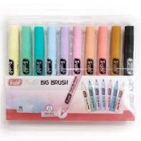 MARCADOR TRABI BIG BRUSH PASTEL X10