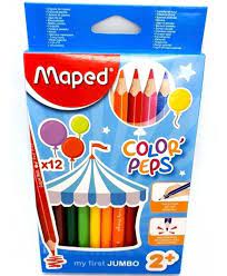 LAPIZ COLOR MAPED X12 JUMBO (x U.)