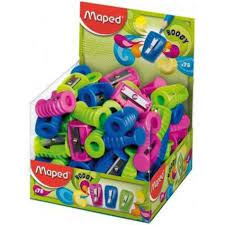 SACAPUNTA MAPED PLASTICO - BOOGY / VIVO MONSTER (x U.)