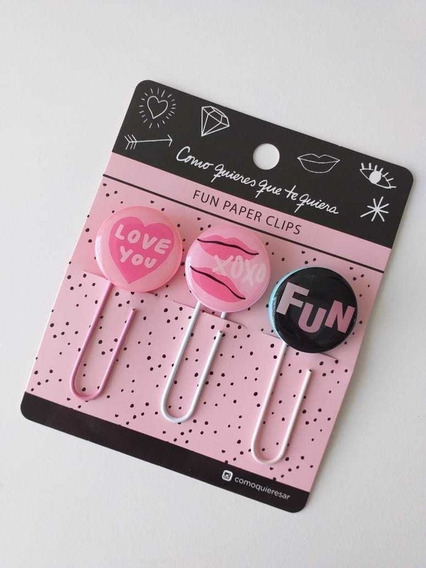 FUN CLIPS MOOVING X3 COMO QUIERES (x paq.)