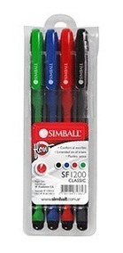 BOLIGRAFO SIMBALL SF 1200 X4 (x U.)