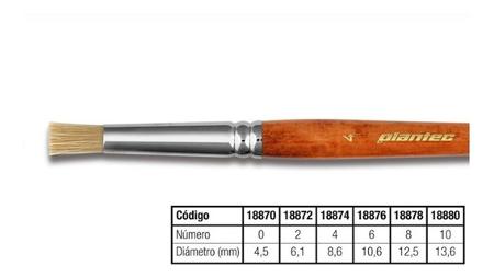 PINCEL PLANTEC TAPONADOR CERDA N 10 (x U.)