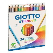 LAPIZ COLOR GIOTTO X24 STILNOVO (x U.)