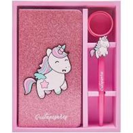 SET MOOVING CUADERNO + BOLIGRAFO QUITAPESARES (x U.)