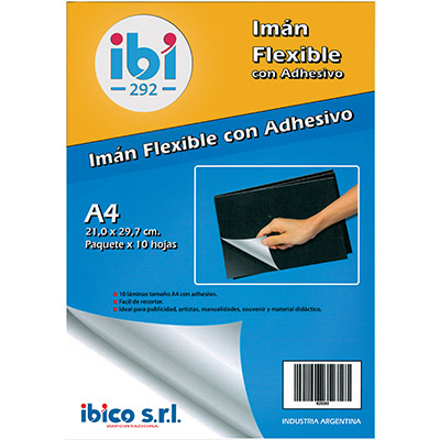 IMAN A4 ADHESIVO X10 (x U.)