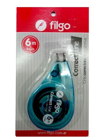 CORRECTOR FILGO LINE CINTA 6mt. (x U.)