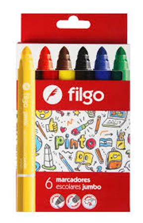 MARCADOR FILGO JUMBO X6 (x U.)