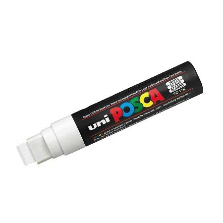 MARCADOR POSCA PC-17K PUNTA CUADRADA BL (x U.)