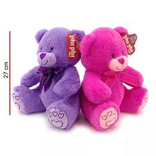 PELUCHE OSO SENTADO 27CM 9068 (x bli.)