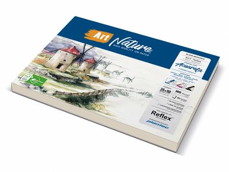 PAPEL ACUARELA PLANTEC ART NATURE 300GR 35X50 X1H - 13795 (x U.)