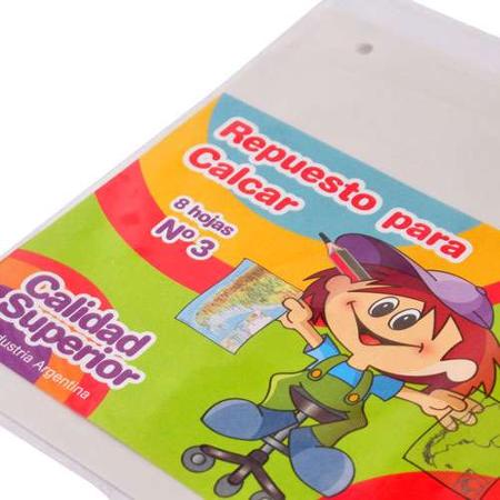 PAPEL CALCAR LUMA 3 X 8H (x U.)